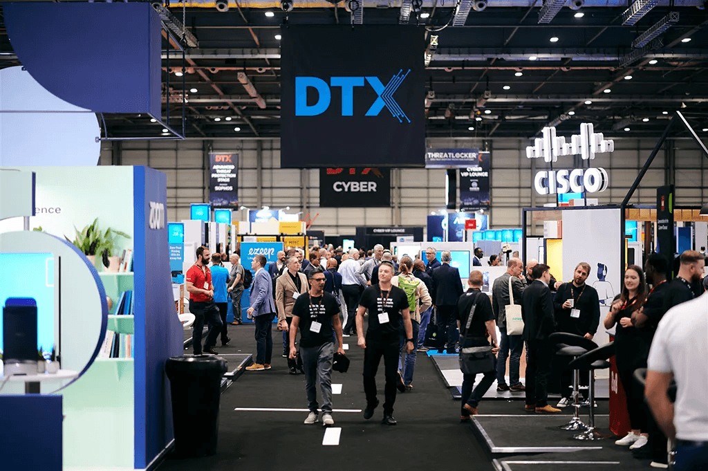 DTX London (Digital Transformation Expo) exhibition banner